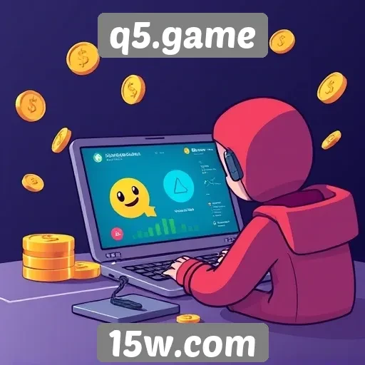 Recursos de monetização disponíveis no q5.game